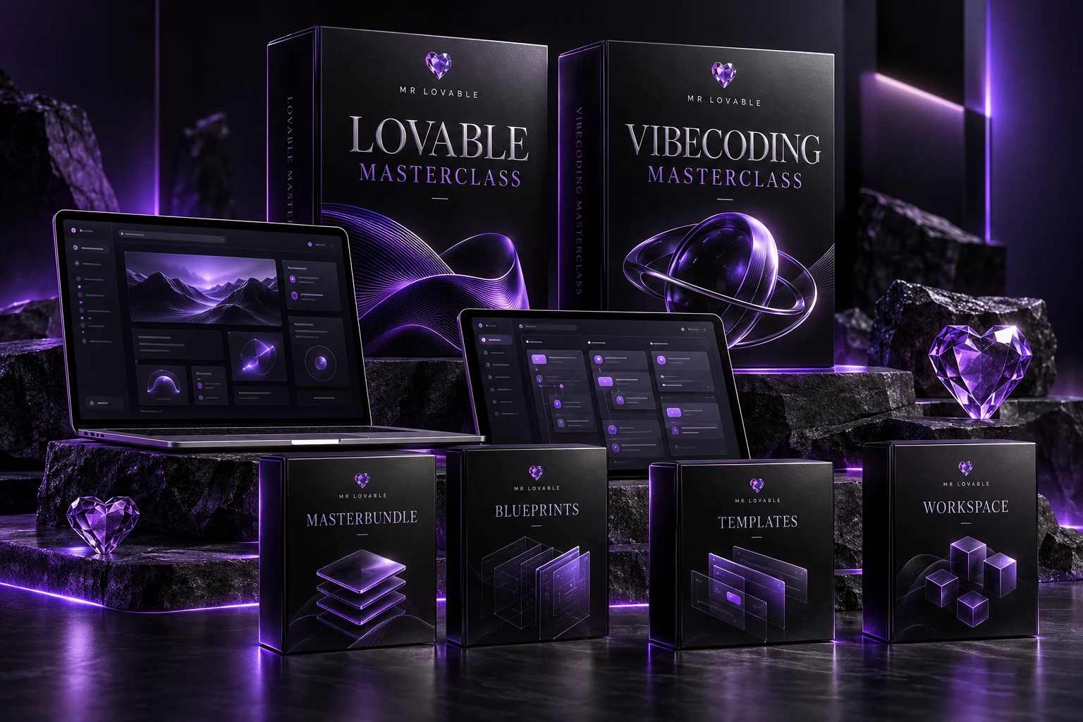 Mr Lovable Masterclasses und digitale Vorlagen